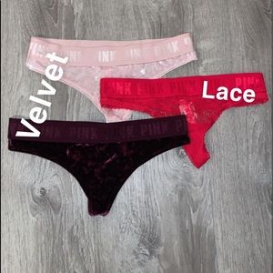 Victoria’s Secret PINK thongs